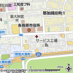 大和商会岐阜営業所周辺の地図