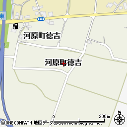 鳥取県鳥取市河原町徳吉周辺の地図