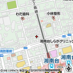 ファーストクラス湘南台周辺の地図