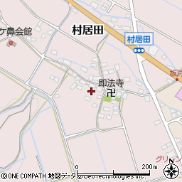 滋賀県米原市村居田888周辺の地図