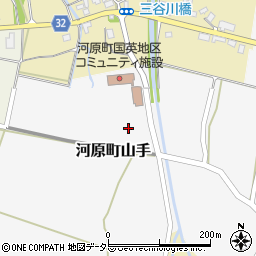 鳥取県鳥取市河原町山手456周辺の地図