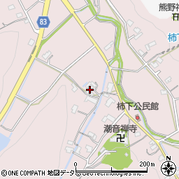 岐阜県可児市柿下262周辺の地図