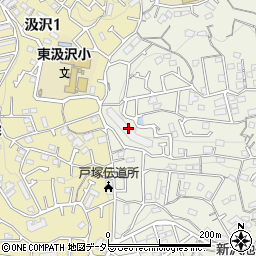 ヒルズ戸塚ガーデニアＡ周辺の地図