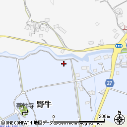 鶴枝川周辺の地図