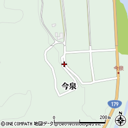 鳥取県東伯郡三朝町今泉260周辺の地図