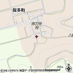 滋賀県長浜市保多町184周辺の地図