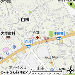 ＡＯＫＩ伊勢原店周辺の地図