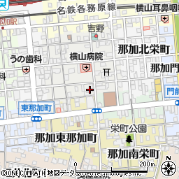 岐阜県各務原市那加元町14周辺の地図