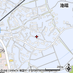 神奈川県伊勢原市池端445-1周辺の地図