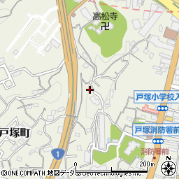 神奈川県横浜市戸塚区戸塚町4267周辺の地図