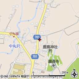 神奈川県秦野市寺山800周辺の地図
