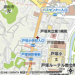 明光義塾戸塚教室周辺の地図