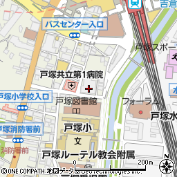 神奈川県横浜市戸塚区戸塚町114周辺の地図