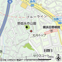 神奈川県横浜市港南区野庭町29-1周辺の地図