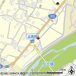 鳥取県倉吉市上古川167-9周辺の地図