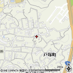 神奈川県横浜市戸塚区戸塚町4440-3周辺の地図