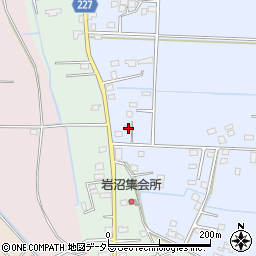 千葉県長生郡長生村岩沼2238-2周辺の地図