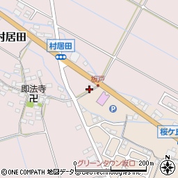 滋賀県米原市村居田141周辺の地図