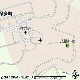 滋賀県長浜市保多町157周辺の地図