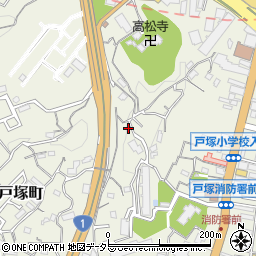 神奈川県横浜市戸塚区戸塚町4267-4周辺の地図