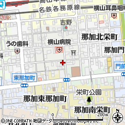 岐阜県各務原市那加元町13周辺の地図