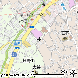 日野町清水公園周辺の地図