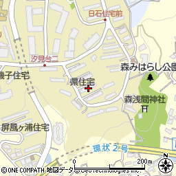 汐見台団地２６０７号棟周辺の地図