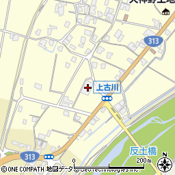 鳥取県倉吉市上古川216周辺の地図