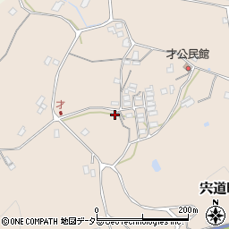 島根県松江市宍道町白石1697-2周辺の地図