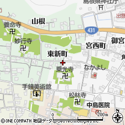 島根県出雲市大社町杵築東2504-5周辺の地図
