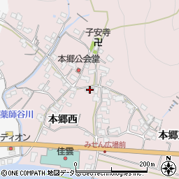 島根県出雲市大社町修理免1412周辺の地図