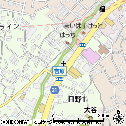 鍵交換の生活救急車　横浜市港南区・受付センター周辺の地図