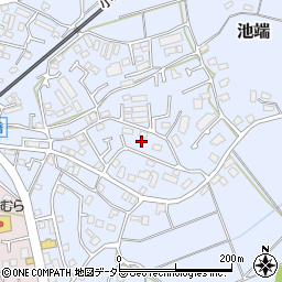 神奈川県伊勢原市池端445周辺の地図
