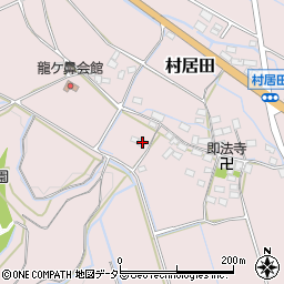 滋賀県米原市村居田769周辺の地図