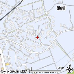 神奈川県伊勢原市池端449-1周辺の地図