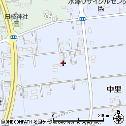 千葉県木更津市中里168-8周辺の地図