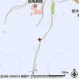 兵庫県養父市八鹿町上網場227周辺の地図