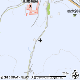 兵庫県養父市八鹿町上網場229周辺の地図