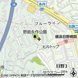 神奈川県横浜市港南区野庭町29-54周辺の地図