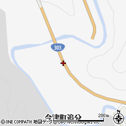 滋賀県高島市今津町追分周辺の地図