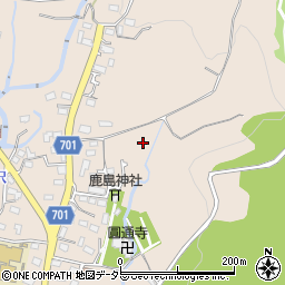 神奈川県秦野市寺山周辺の地図