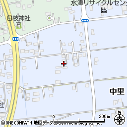 千葉県木更津市中里168周辺の地図