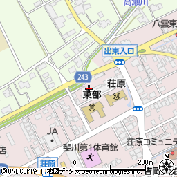 島根県出雲市斐川町荘原2291周辺の地図