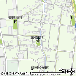 岐阜県安八郡神戸町斉田358周辺の地図