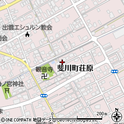 島根県出雲市斐川町荘原4002周辺の地図