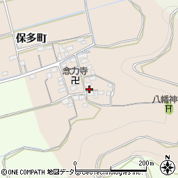 滋賀県長浜市保多町164周辺の地図