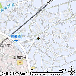 神奈川県伊勢原市池端455-6周辺の地図