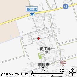 滋賀県長浜市細江町612周辺の地図