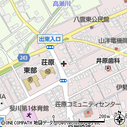 島根県出雲市斐川町荘原2295-2周辺の地図