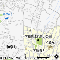 和泉土橋公園周辺の地図